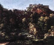 DUGHET, Gaspard View of Tivoli df11g Spain oil painting reproduction